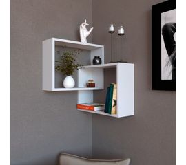 Полка угловая Bt-115, белая