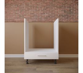 Тумба нижняя под духовку 600/820/470 Женева белая