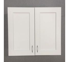 Шкаф верхний с сушкой 2 двери 600/720/320 Женева Белая