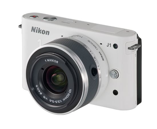 Nikon 1 J1 Kit белый