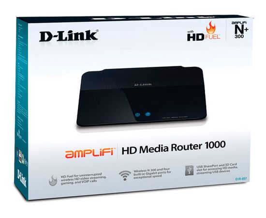 Маршрутизатор DIR-657 HD Media Router 1000